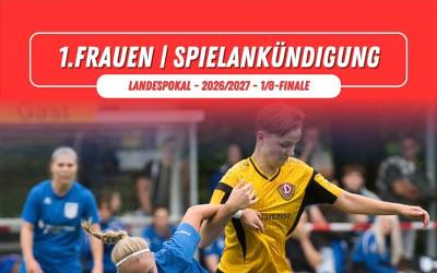1/8-Finale Sachsenlotto Landespokal 2026/2027